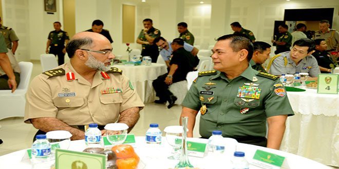 Kasad Silaturahmi dengan Athan Negara Sahabat