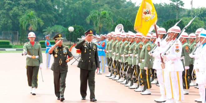 Pangab Thailand kunjungi Mabes TNI Pangab Thailand kunjungi Mabes TNI
